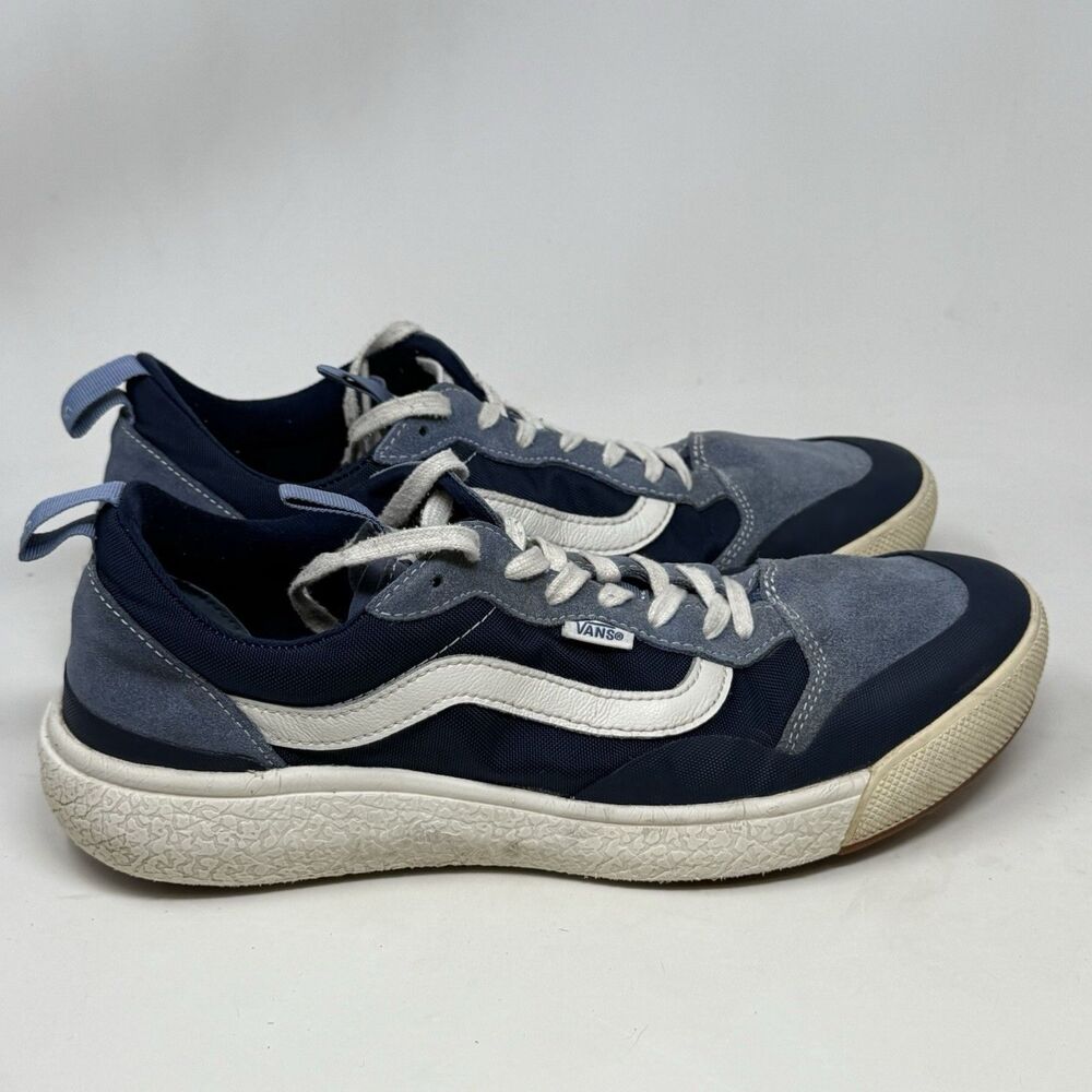 Vans Ultrarange EXO SE Shoes Mens 12 Blue Suede Ripstop Mesh Gum Soles Sneakers